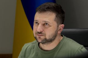 Виступ Президента України Володимира Зеленського перед студентами провідних французьких університетів